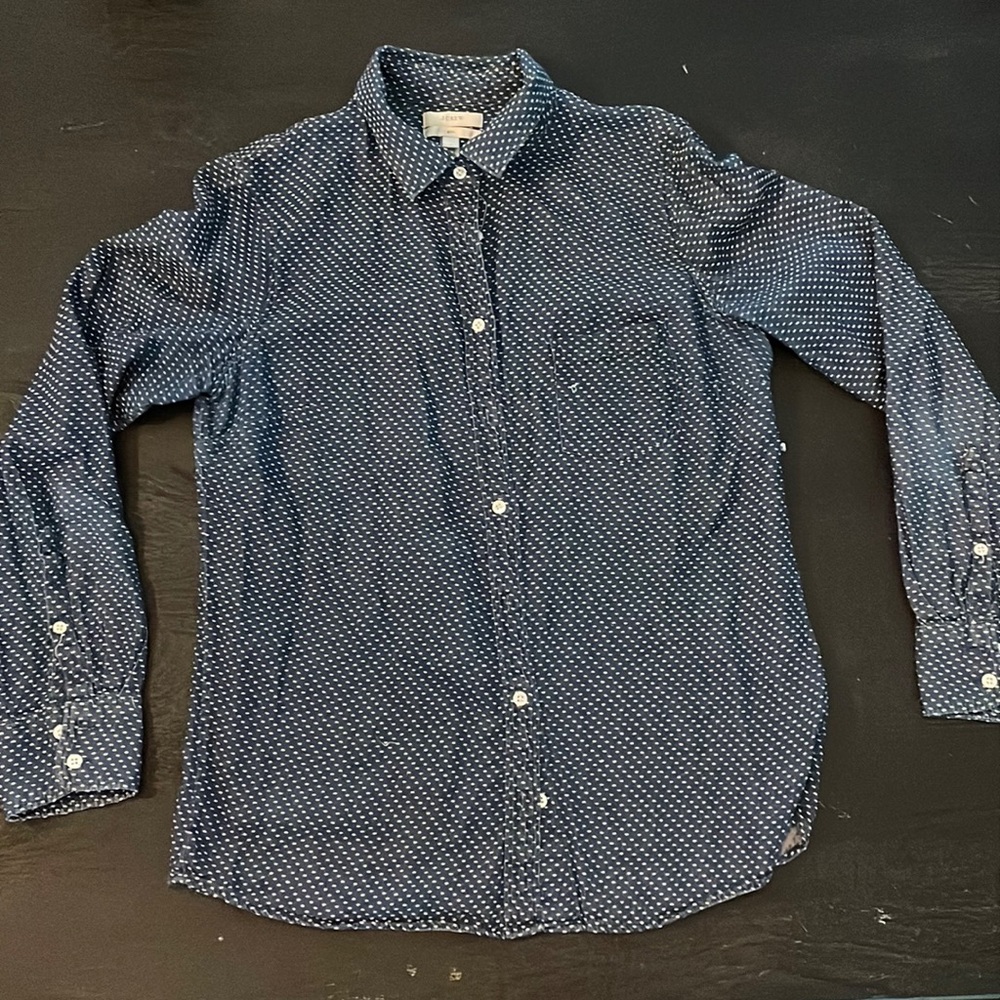 J crew Women’s Boy-cut button down shirt